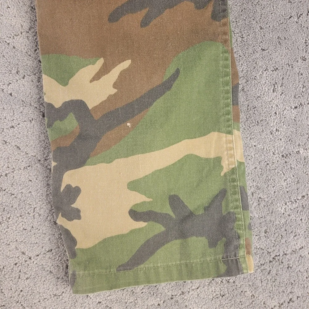 Vintage SafTBak Pants Mens 32x30 Camo Cargo Hunting Streetwear Made In USA